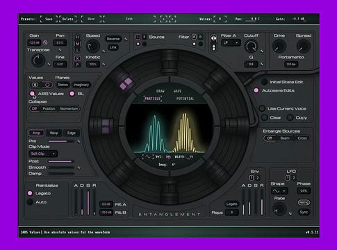 Entanglement: kvantumfizikára épülő szintetizátor Dillon Bastantól