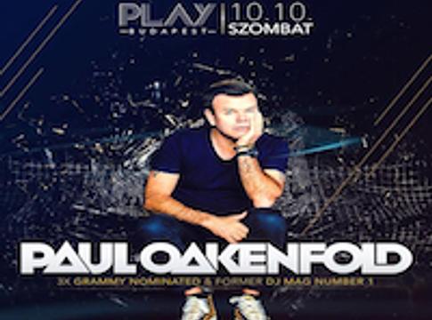 Paul Oakenfold @ Club Play, 2015.10.10.