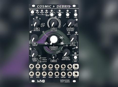 WMD Cosmic Debris: élőzésre kihegyezett delay–reverb modul az Infrasonic Audióval