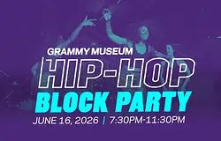 Június 16-án jön a Grammy Museum harmadik Hip-Hop Block Partyja