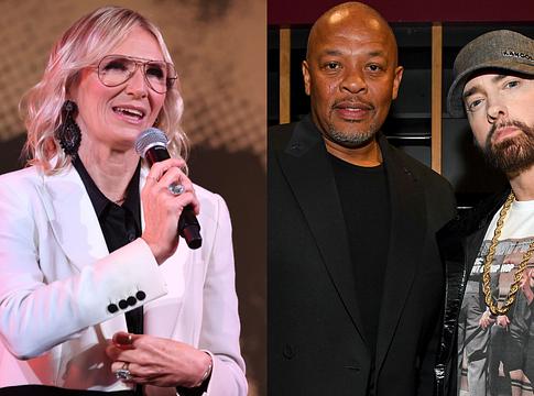 Jo Whiley emlékei a kellemetlen interjúról Eminemmel és Dr. Dre-vel