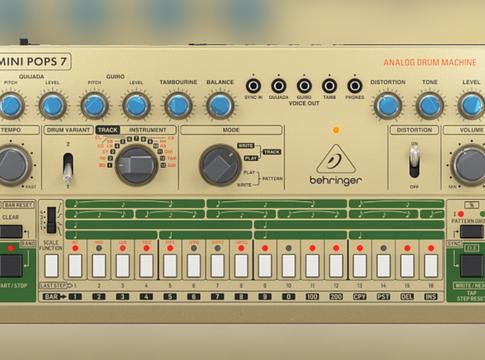 Közel a Behringer Mini Pops 7 bemutatója