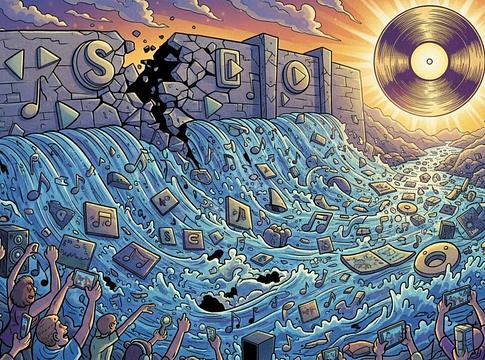 Negyedmilliárd dal a streamingben, de a többség szinte láthatatlan marad