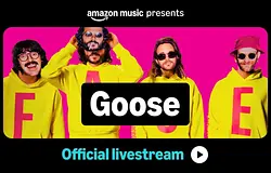 Két koncertlivestream egy nap alatt? Az Amazon Music ingyen adja a Goose MSG-fellépését