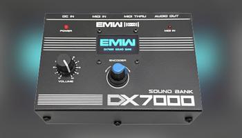 EMW DX7000: asztali FM hangmodul DX-7-es világgal