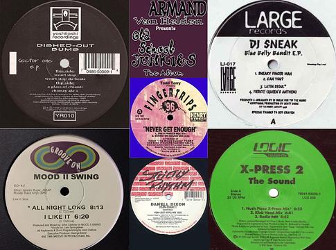 10 house track 1996-ból, amely ma is ugyanúgy működik a tánctéren
