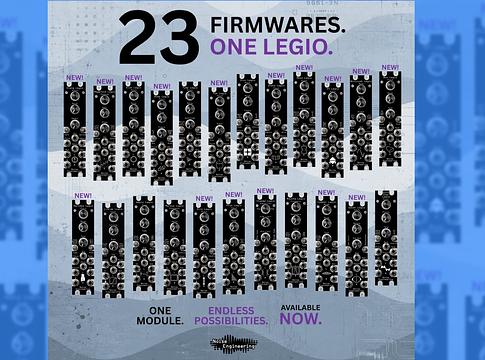 Tizenhat új firmware érkezett a Noise Engineering Legióhoz