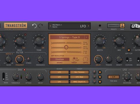 Plugin Boutique áprilisi ajándéka: u-he Twangström ingyen 49/49€ felett