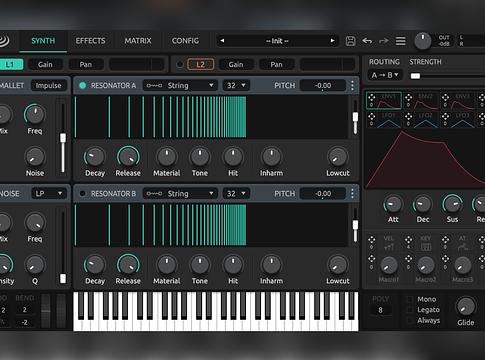 Tiagolr Rippler: ingyenes fizikai modellezésű szintetizátor több platformra