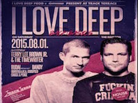 I Love Deep w/ The Timewriter & Terry Lee Brown Jr. @ Track Terrace, 2015.08.01.