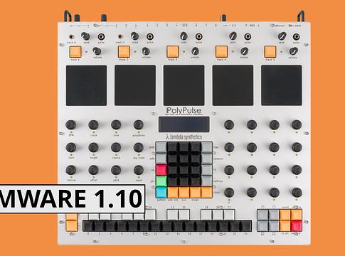 Wavetable szintézist kapott a Lambda SYNTHetics PolyPulse az 1.10-es firmware-rel