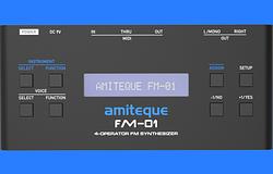 Valódi Yamaha chipre épül az Amiteque FM-01