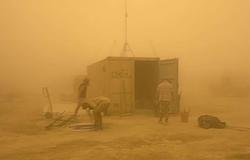 Burning Man 2025: Porviharok és esőzések árnyékolják be a fesztivál kezdetét