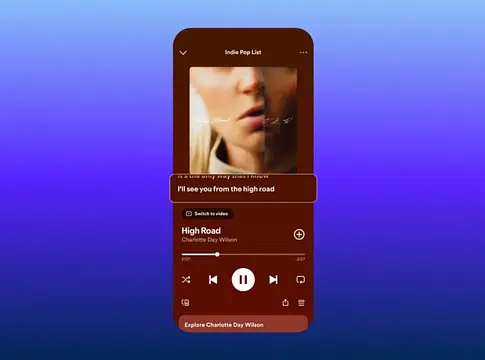 Új szintre lép a Spotify dalszöveg funkciója
