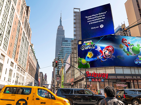 Spotify és Nintendo közös kampánnyal indítja a The Super Mario Galaxy Movie-t