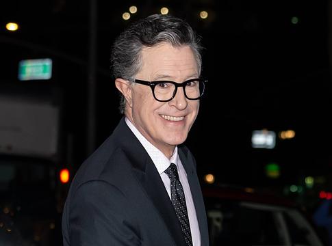 Colbert már másnap visszatért a tévébe Michiganben, Jack White-tal az oldalán
