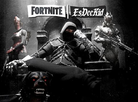 EsDeeKid saját skinnel és három trekkkel érkezett a Fortnite-ba