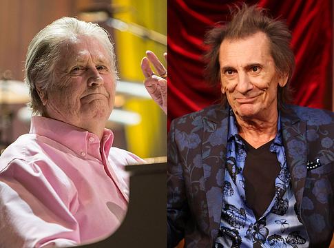 Ronnie Wood Brian Wilsonnak állít emléket a Rolling Stones Foreign Tongues lemezén