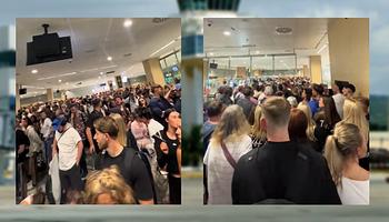 „Flughafen-Chaos” Ibizán: TikTok-videó mutatja a többórás sorokat a határnál