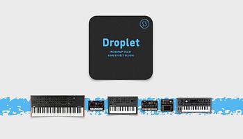 Sinevibes Droplet v2: az esőcsepp‑delay már több Korg szintin fut