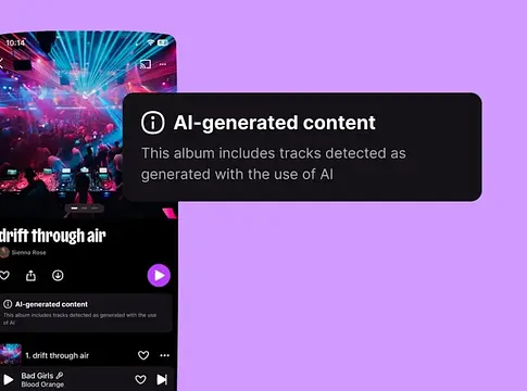 A Deezer feltöltéseinek 44%-a már AI-generált zene