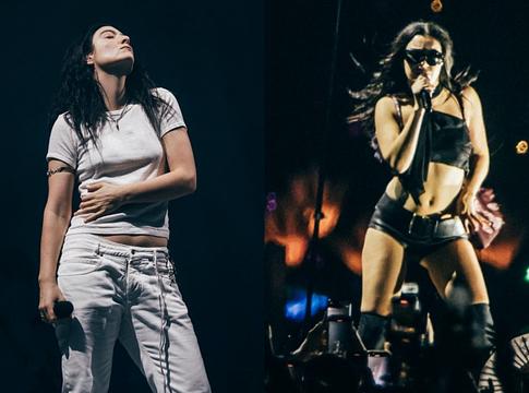 Lorde meglepte a Lollapalooza közönségét Charli XCX-szel