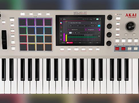 Akai MPC Key 37 G2: négyszeres erő egy krémszínű, billentyűs MPC-ben