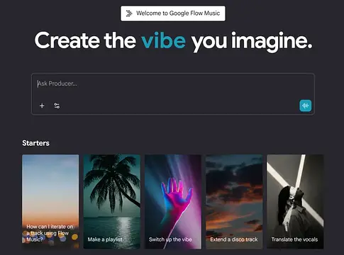 Nagy frissítést kapott a Google Flow Music: már egy helyen készülhet dal, videó és borító