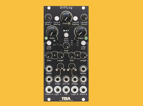 Teia DriftLog: rögzíthető random moduláció Eurorack rendszerhez