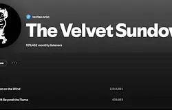 The Velvet Sundown hallgatottsága visszaesett a Spotify-on