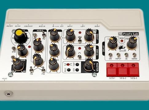 Fred’s Lab Angler: monó analóg desktop szinti beépített sztereó effekttel