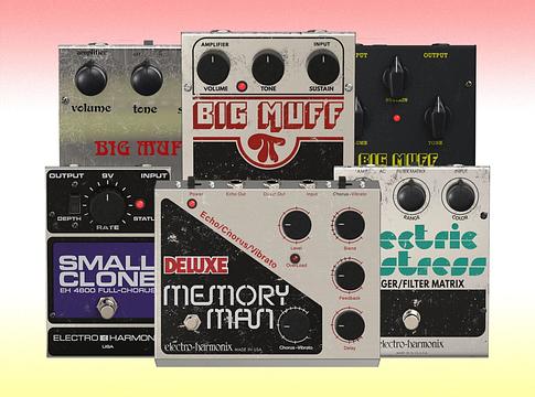 Electro-Harmonix klasszikus pedáljai pluginként érhetők el MixWave-del