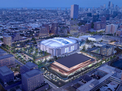 Chicago 7 milliárd dolláros szórakoztató negyedet épít a United Center köré