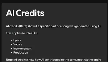AI a stáblistán: a Spotify új jelölésekkel kísérletezik