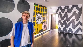 Új falfestményekkel frissült az offenbachi Robert Johnson klub