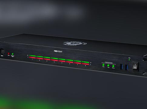 Black Lion Audio MIDI Eight: új 8 csatornás MIDI interfész a NAMM 2026 előtt