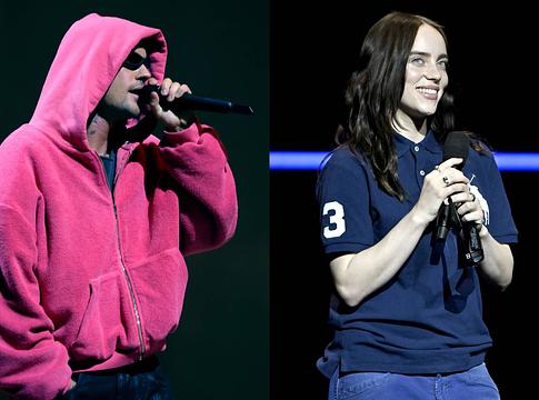 Billie Eilish lett JUStin Bieber „One Less Lonely Girl”-je a Coachella második hétvégéjén