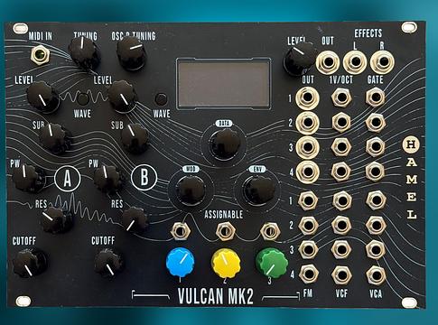 A Hampshire Electronics bemutatta a Vulcan MK2 Eurorack poliszintit