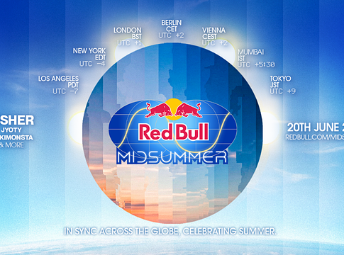 Red Bull Midsummer: 28 órás, hétvárosos elektronikus maraton június 20-án