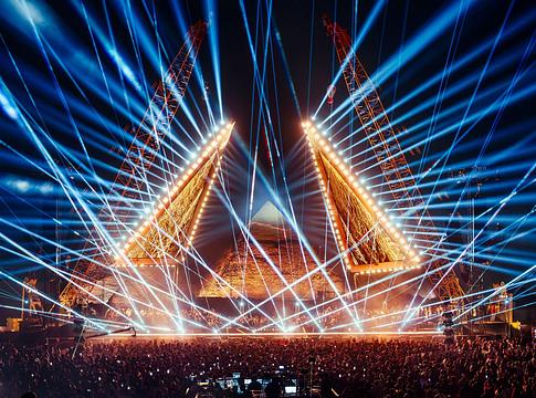 Teltházzal debütált a Starlight Festival a gízai piramisoknál