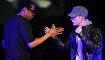 Jay-Z és Eminem 25 év után újra egy tracken – interlúdóval tisztelegnek Rakim előtt