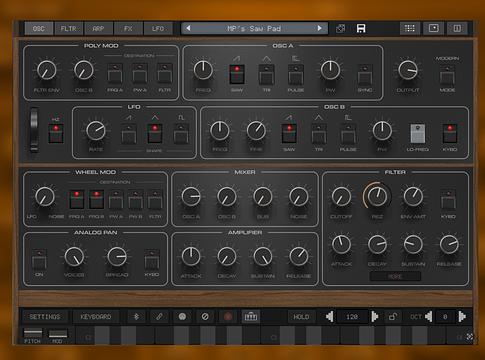 AudioKit Pro PRO-A5: Prophet‑5-hang iOS-en – teszt