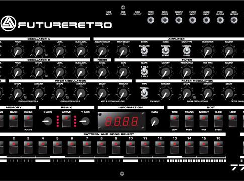 Visszatér a Future Retro legendás 777 szintetizátora