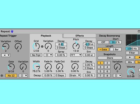 Ingyenes Beat Repeat-utód érkezett Ableton Live-hoz