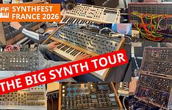 Elstartolt a SYNTHFest France 2026 videós körút: végigjárjuk a szintibirodalmat