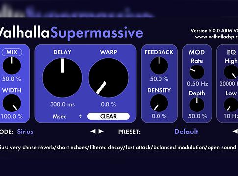 ValhallaSupermassive 5.0: megérkezett a Sirus, az új ingyenes szupereffekt