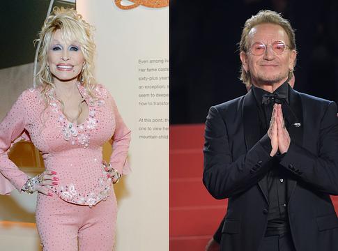 Bono dudással köszöntötte Dolly Partont a 80. születésnapján