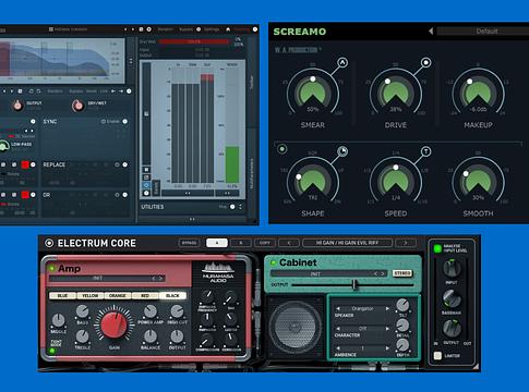 Ingyenes Distortion Trio Black Friday alkalmából: három profi torzító plugin egyetlen promókóddal