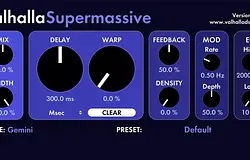 Valhalla Supermassive 5.0: megérkezett a Sirius mód, amely új szintre emeli az ingyenes reverb plugint