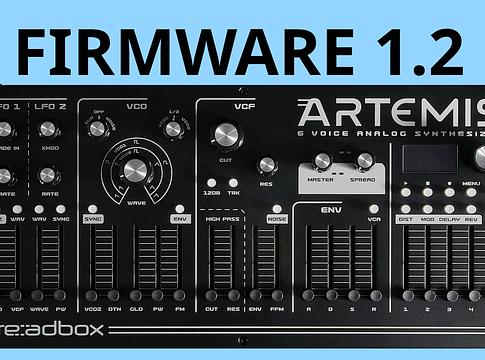 Dreadbox Artemis 1.2: új Sinevibes effektek, szabadabb moduláció, okosabb arpeggio
